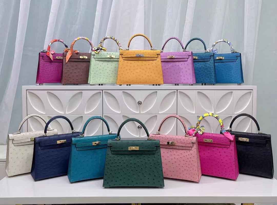 凯丽25鸵鸟皮色卡