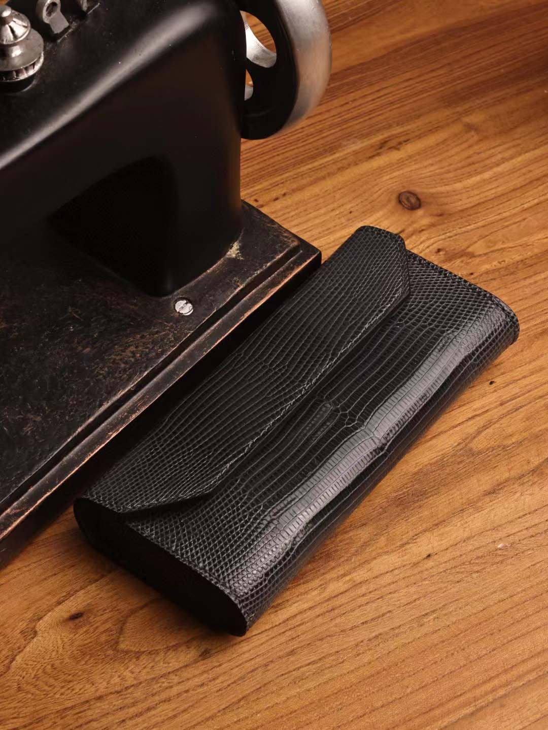 独特蜥蜴皮眼睛盒