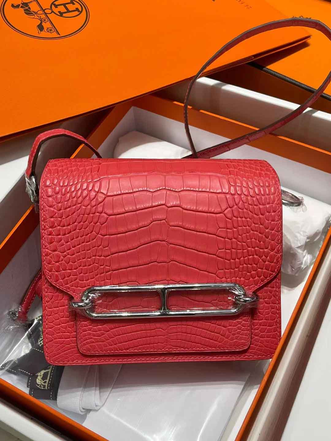 唇膏粉手工单肩包